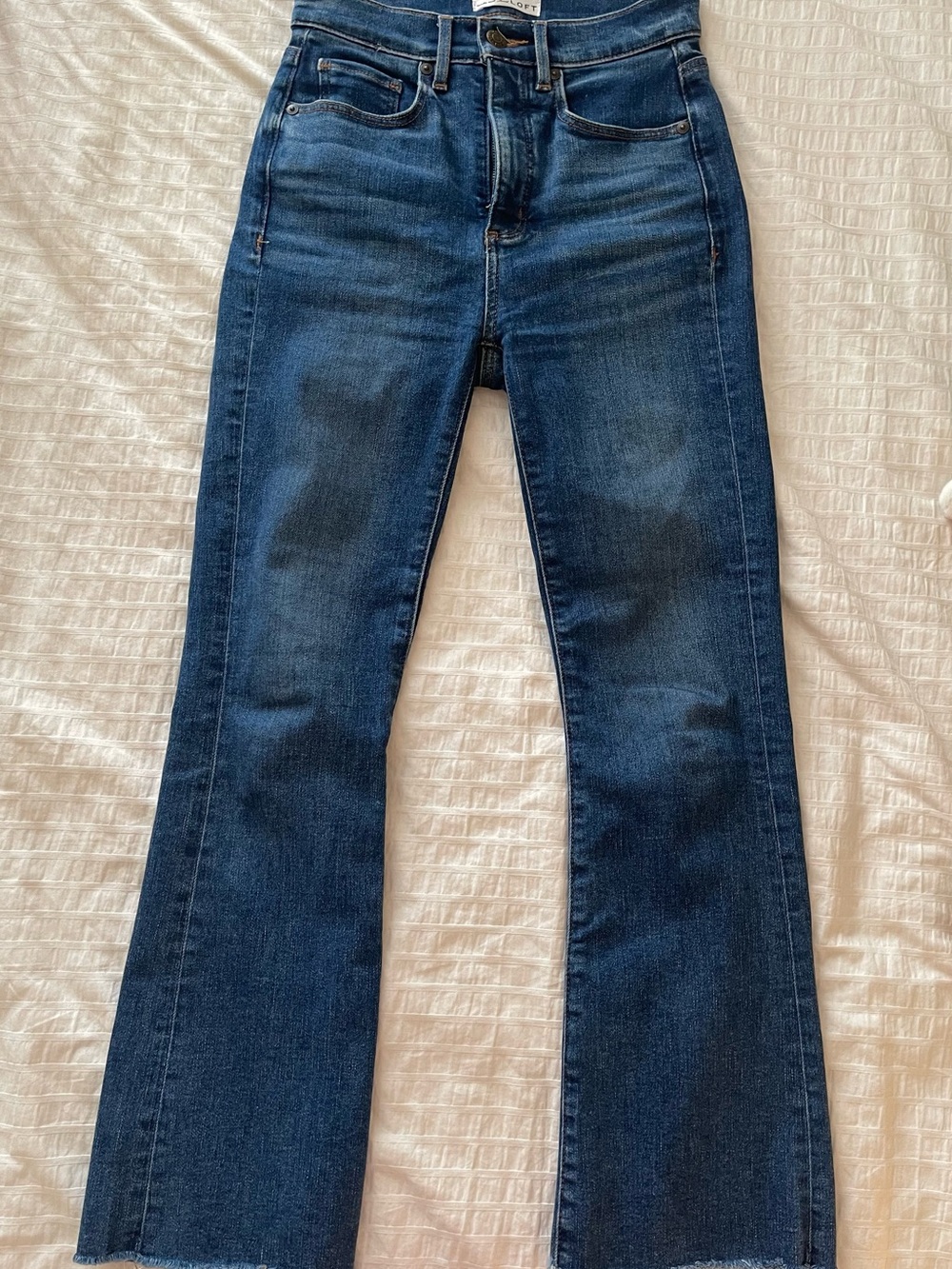 Dark Blue Bootcut Jeans